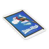 Magnet Flexible Carte de voyage de l'île de Bintan Indonésie (Côté Droit)