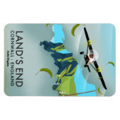 Magnet Flexible Carte de voyage Land's End Cornwall (Horizontal)