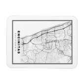 Magnet Flexible Carte d'Encinitas (Horizontal)