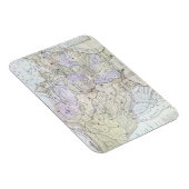 Magnet Flexible CARTE DES ÉTATS-UNIS, c1812 (Côté Droit)