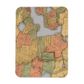 Magnet Flexible Carte des États-Unis et du Canada (Vertical)