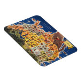 Magnet Flexible Carte des États-Unis - Vacances et Jouer (Côté Droit)