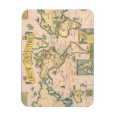 Magnet Flexible Carte des grandes aventures (Vertical)