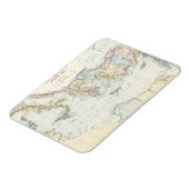 Magnet Flexible Carte des voyages missionnaires de l'apôtre Paul (Côté Gauche)