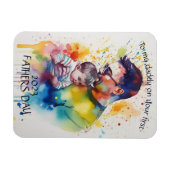 Magnet Flexible carte d'événement spécial pour la première fête de (Horizontal)