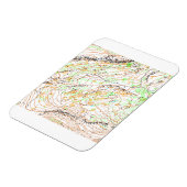 Magnet Flexible Carte d'orientation de Stafford Meadows (Côté Gauche)