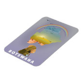 Magnet Flexible Carte du Botswana (Côté Gauche)