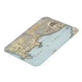 Magnet Flexible Carte du golfe de Naples et des environs (Côté Gauche)