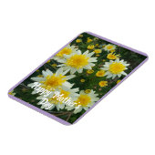Magnet Flexible Carte du jour de la mère Fleur de Daisy jaune (Côté Gauche)