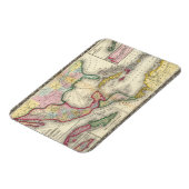 Magnet Flexible Carte Du Mexique, Amérique Centrale (Côté Gauche)