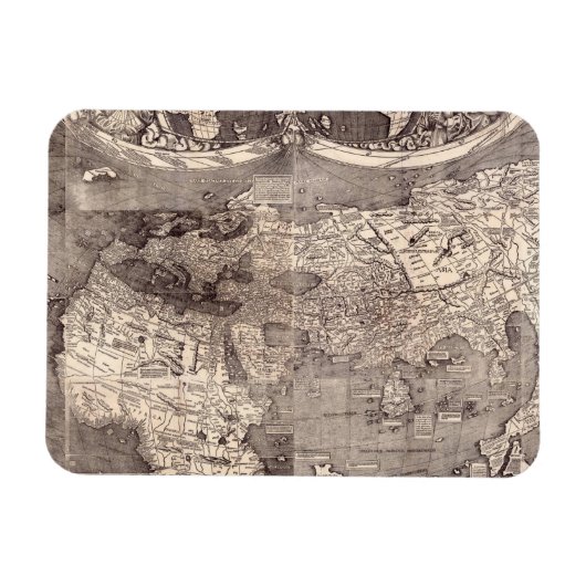 Magnet Flexible Carte du monde | 1507 (Horizontal)