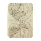 Magnet Flexible Carte du monde 2 2 (Vertical)