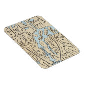 MAGNET FLEXIBLE CARTE DU MONDE 2E SIÈCLE (Côté Droit)