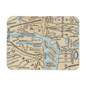 MAGNET FLEXIBLE CARTE DU MONDE 2E SIÈCLE (Horizontal)