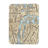 MAGNET FLEXIBLE CARTE DU MONDE 2E SIÈCLE (Vertical)