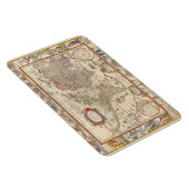 Magnet Flexible Carte du monde médiéval historique (par Willem Bla (Côté Droit)