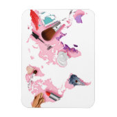 Magnet Flexible Carte du monde Pastel Comestics (Vertical)