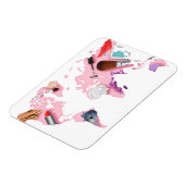 Magnet Flexible Carte du monde Pastel Comestics (Côté Gauche)