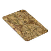 Magnet Flexible Carte du monde vintage (Côté Droit)