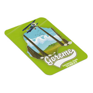 Magnet Flexible Carte du parc national de Goreme en Turquie