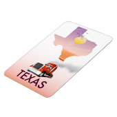 Magnet Flexible Carte du Texas Big Rig (Côté Gauche)
