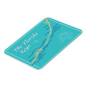 Magnet Flexible Carte Florida Keys (Côté Gauche)