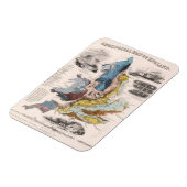 Magnet Flexible Carte géologique d'Angleterre (Côté Gauche)