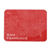 Carte graphique de San Francisco