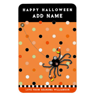 Magnet Flexible Carte Halloween personnalisée pour enfants