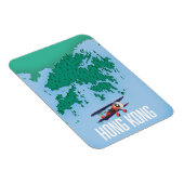 Magnet Flexible Carte Hong Kong (Côté Droit)