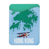 Magnet Flexible Carte Hong Kong (Vertical)