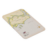 Magnet Flexible Carte illustrée de Singapour (Côté Droit)