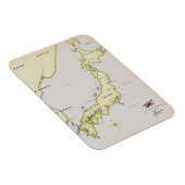 Magnet Flexible Carte illustrée du Japon (Côté Droit)