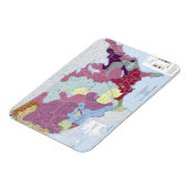 MAGNET FLEXIBLE CARTE : INDIENS AMÉRICAINS (Côté Gauche)