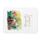 Magnet Flexible Carte Joyeuses Fêtes (Horizontal)