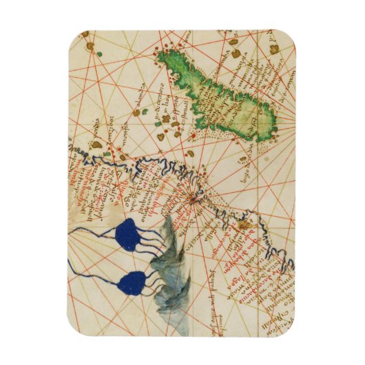 Magnet Flexible Carte Madagascar (Vertical)