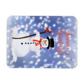 Magnet Flexible Carte magnétique Joyeuses Fêtes (Horizontal)