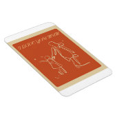 Magnet Flexible Carte mère Orange (Côté Droit)