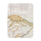 MAGNET FLEXIBLE CARTE : MISSISSIPPI RIVER, 1861 (Vertical)