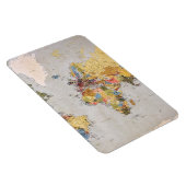 Magnet Flexible carte mondiale (Côté Droit)