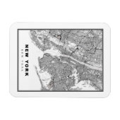 Magnet Flexible Carte New York (Horizontal)