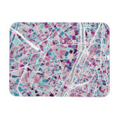 Magnet Flexible Carte Paris France (Horizontal)