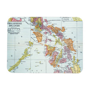 MAGNET FLEXIBLE CARTE : PHILIPPINES, 1905