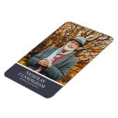 Magnet Flexible Carte photo de bloc de couleur moderne du mémorial (Côté Gauche)