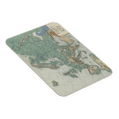 Magnet Flexible Carte physique de l'Europe (Côté Droit)