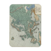 Magnet Flexible Carte physique de l'Europe (Vertical)