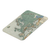 Magnet Flexible Carte physique de l'Europe (Côté Gauche)