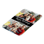 Magnet Flexible Carte postale Collage de photos familiales (Côté Gauche)