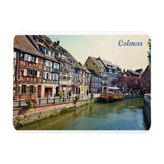 Magnet Flexible Carte postale Colmar (Horizontal)