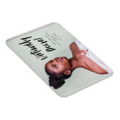 Magnet Flexible carte postale de faire-part de graduation (Côté Droit)